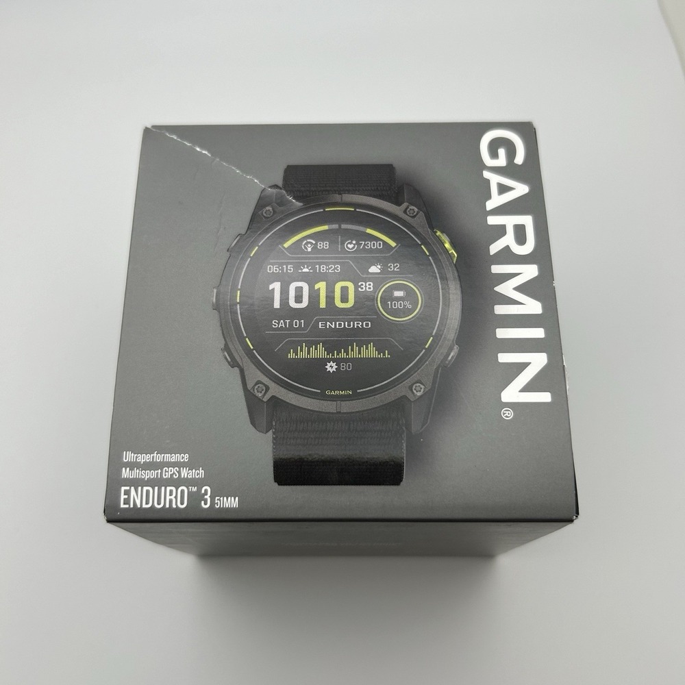 Garmin Enduro 3 Solar 51 mm Ultraperformance GPS Smartwatch NEW Open Box